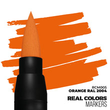 Load image into Gallery viewer, AK Interactive RCM005 Real Colors Markers Orange RAL 2004