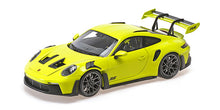 Load image into Gallery viewer, Minichamps 1/18 Porsche 911 (992) GT3RS 2023 Acid Green 110062028