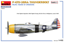 Load image into Gallery viewer, Miniart 1/48 US P-47D-28RA Thunderbolt. Pacific Theater Of Operations 48022