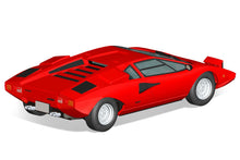 Load image into Gallery viewer, Aoshima Snap Kit 1/32 Lamborghini Countach LP400 Red 20-A 06533