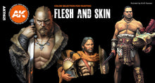 Load image into Gallery viewer, AK Interactive AK11621 3rd Gen Acrylic Flesh and Skin (6 x 18ml)