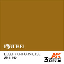 Load image into Gallery viewer, AK Interactive AK11440 Acrylic 3G Figure Desert Uniform Base 17ml