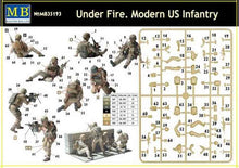 Load image into Gallery viewer, MasterBox 1/35 US Modern Army Under Fire (4) MB35193^