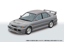 Load image into Gallery viewer, Aoshima 1/24 SNAP CAR Mitsubishi Lancer GSR Evolution III Queens Silver 04-QS 06781