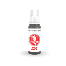 Load image into Gallery viewer, AK Interactive AK11423 Acrylic 3G Figure Field Grey Base #2 Grey Uniform 17ml