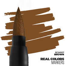 Load image into Gallery viewer, AK Interactive RCM007 Real Colors Markers Brown