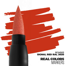 Load image into Gallery viewer, AK Interactive RCM003 Real Colors Marker Markers Signal Red RAL 3020
