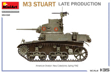 Load image into Gallery viewer, MiniArt 1/35 US M3 Stuart Late Production 35432