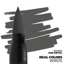 Load image into Gallery viewer, AK Interactive RCM032 Real Colors Markers Gun Metal