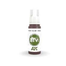 Load image into Gallery viewer, AK Interactive AK11329 Acrylic 3G AFV RAL 8013 Rotbraun 17ml