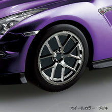 Load image into Gallery viewer, Aoshima Snap Kit 1/32 Nissan Skyline GT-R R35 Custom Wheel Met. Purple #03CU-MP 20409'