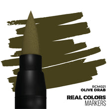 Load image into Gallery viewer, AK Interactive RCM021 Real Colors Markers Olive Drab