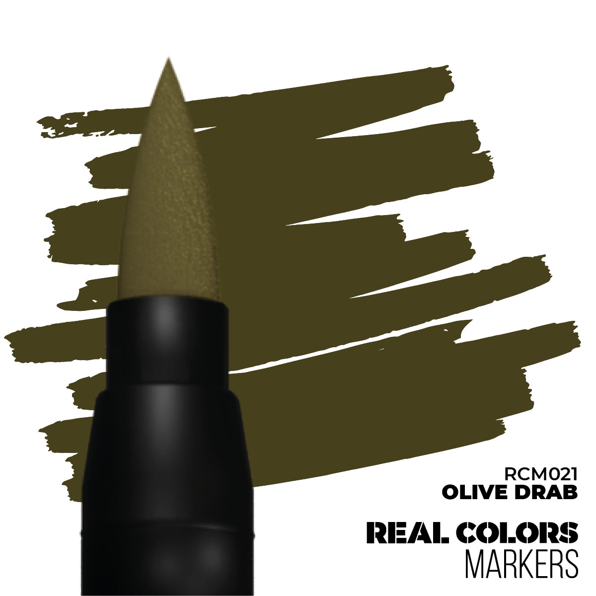 AK Interactive RCM021 Real Colors Markers Olive Drab
