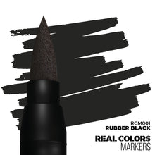 Load image into Gallery viewer, AK Interactive RCM001 Real Colors Markers Rubber Black