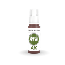 Load image into Gallery viewer, AK Interactive AK11328 Acrylic 3G AFV RAL 8012 Rotbraun 17ml