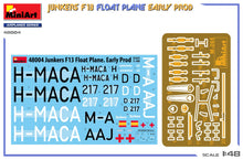 Load image into Gallery viewer, MiniArt 1/48 German Junkers F13. Float Plane Early Production 48004