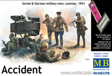 Load image into Gallery viewer, MasterBox 1/35 Accident Russian/German Summer 1941 MOTORCYCLE NOT INCLUDED MB3590 SALE!