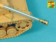 Load image into Gallery viewer, Aber 1/48 German 75 mm Barrel for Kwk 40 L/48 48 L-46'