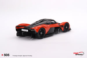 Top Speed 1/18 Aston Martin Valkyrie Maximum Orange TS0505 SALE