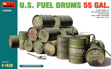 Load image into Gallery viewer, MiniArt 1/48 US 55 Gal. Fuel Drums WWII 49001