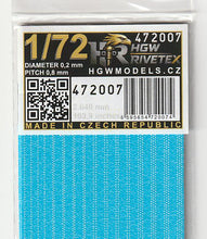 Load image into Gallery viewer, HGW 1/72 Positive RIvets - Free Lines 472007
