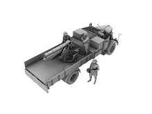 Load image into Gallery viewer, IBG 1/35 Italian 3Ro Truck w/ 100mm 100/17 Howitzer w/ Crew (4) 35065