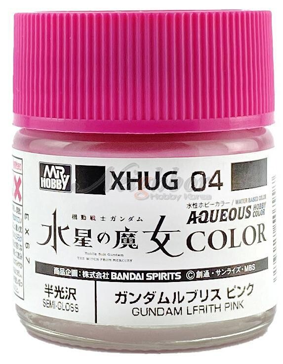 Mr. Hobby Aqueous XHUG04 Witch From Mercury Series: Lfrith Pink 10ml
