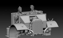 Load image into Gallery viewer, Thunder Model 1/35 British LRDG F30 Patrol Truck CMP 35304