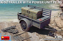 Load image into Gallery viewer, MiniArt 1/35 US K-52 Trailer w/ Power Unit PE-95 35426