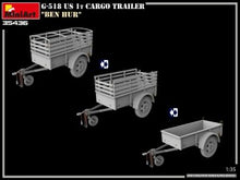 Load image into Gallery viewer, MiniArt 1/35 US G-518 1t Cargo Trailer "Ben Hur" 35436
