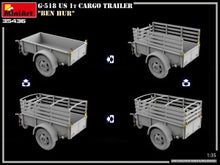 Load image into Gallery viewer, MiniArt 1/35 US G-518 1t Cargo Trailer "Ben Hur" 35436