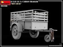 Load image into Gallery viewer, MiniArt 1/35 US G-518 1t Cargo Trailer "Ben Hur" 35436