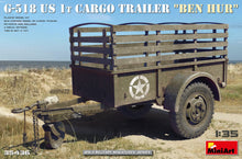 Load image into Gallery viewer, MiniArt 1/35 US G-518 1t Cargo Trailer "Ben Hur" 35436