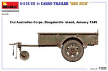 Load image into Gallery viewer, MiniArt 1/35 US G-518 1t Cargo Trailer "Ben Hur" 35436