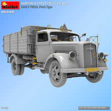Load image into Gallery viewer, MiniArt 1/35 German 3t Cargo Truck 3.6-36S Early Prod. PmQ-Type 35445