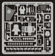 Load image into Gallery viewer, Eduard 1/35 US M1025 Exterior PE Detail Set 35580