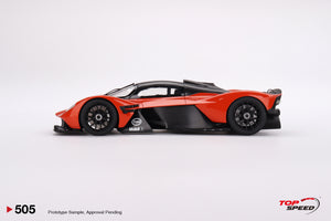 Top Speed 1/18 Aston Martin Valkyrie Maximum Orange TS0505 SALE