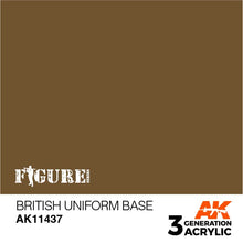 Load image into Gallery viewer, AK Interactive AK11437 Acrylic 3G Figure British Uniform Base 17ml
