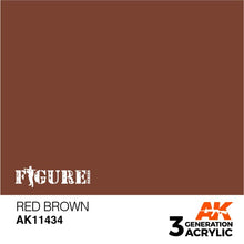 Load image into Gallery viewer, AK Interactive AK11434 Acrylic 3G Figure Red Brown 17ml