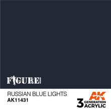 Load image into Gallery viewer, AK Interactive AK11431 Acrylic 3G Figure Russian Blue Lights 17ml