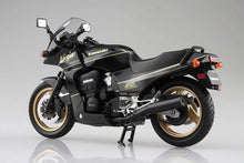 Load image into Gallery viewer, Aoshima 1/12 Kawasaki GPz900R Ninja Black/Gold Pre Built 109229