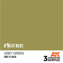 Load image into Gallery viewer, AK Interactive AK11424 Acrylic 3G Figure Grey Green 17ml