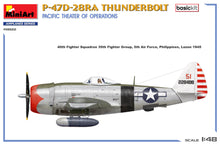 Load image into Gallery viewer, Miniart 1/48 US P-47D-28RA Thunderbolt. Pacific Theater Of Operations 48022