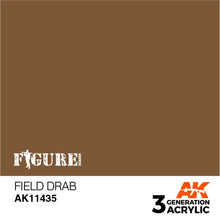 Load image into Gallery viewer, AK Interactive AK11435 Acrylic 3G Figure Field Drab 17ml