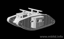 Load image into Gallery viewer, MasterBox 1/72 British Mk.I Female WWI Tank w/ Spec. Mod. For the Gaza Strip MB72004