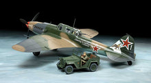 Load image into Gallery viewer, Tamiya 1/48 Russian IL-2 Shturmovik w/ GaZ-67B Field Car 25212