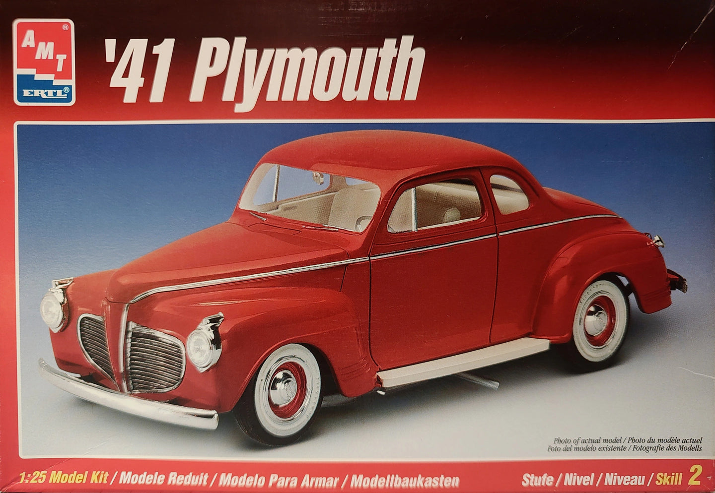 AMT 1/25 Plymouth Coupe 1941 6184C OPEN BOX – Burbank's House of