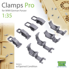 Load image into Gallery viewer, Trex 1/35 Clamps Pro for WWII German Panzer 3D Printed TR35015