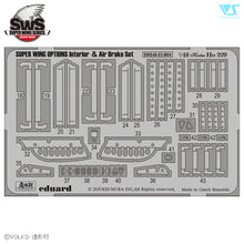 Load image into Gallery viewer, Zoukei-Mura 1/48 German Ho229 PE Parts Interior and Airbrake Set SWS03-M04