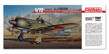 Load image into Gallery viewer, FineMolds 1/72 Japan WWII IJN Kawasaki KI-100-I "Tony Fastback" FQ02